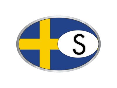 Sticker Flag S Foil Width 16 cm