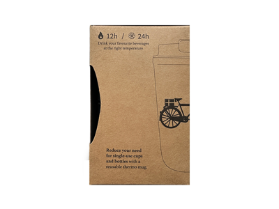 Thermo Mug Bicycle Blue