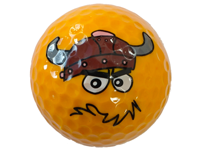 Magnet Golf Ball Angry Viking