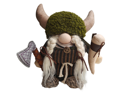 Viking Woman With Horn Large