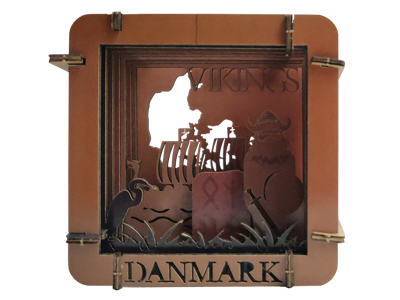 Wooden DIY Picture Vikings