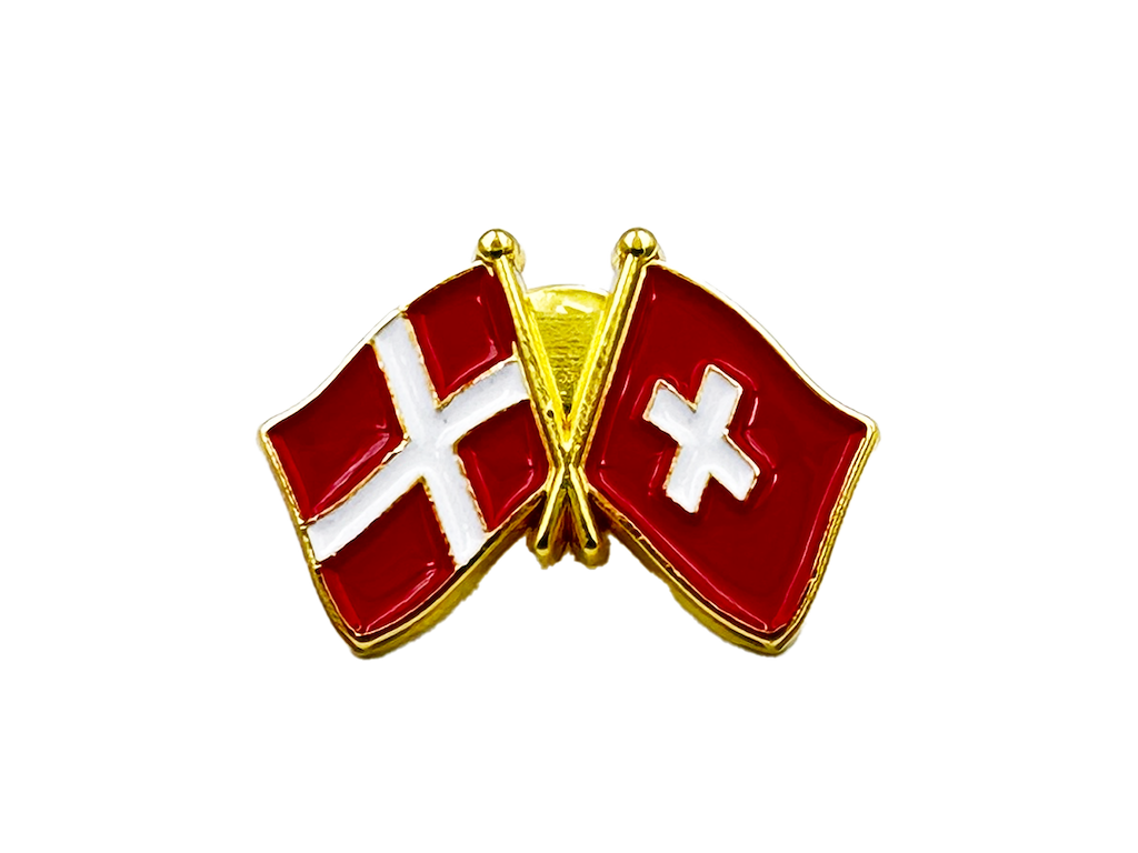 Pin Flag DK/CH