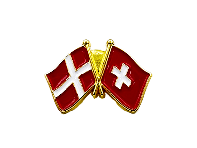 Pin Flag DK/CH