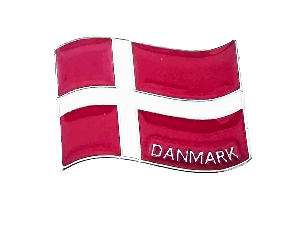 Pin, Waving Flag Denmark