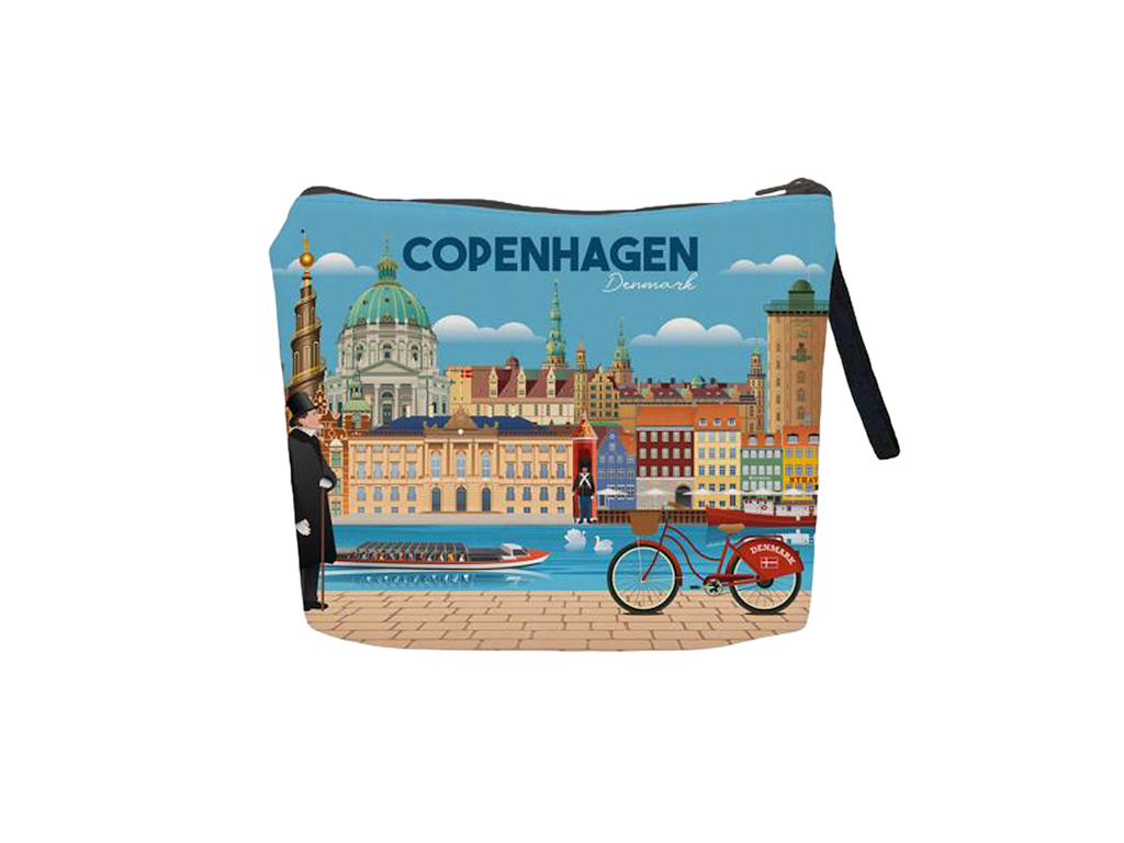 Pung 18 x 13 cm. Bygninger CPH