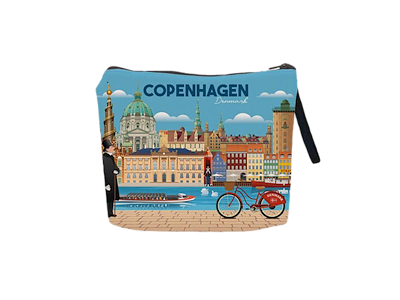 Pung 18 x 13 cm. Bygninger CPH