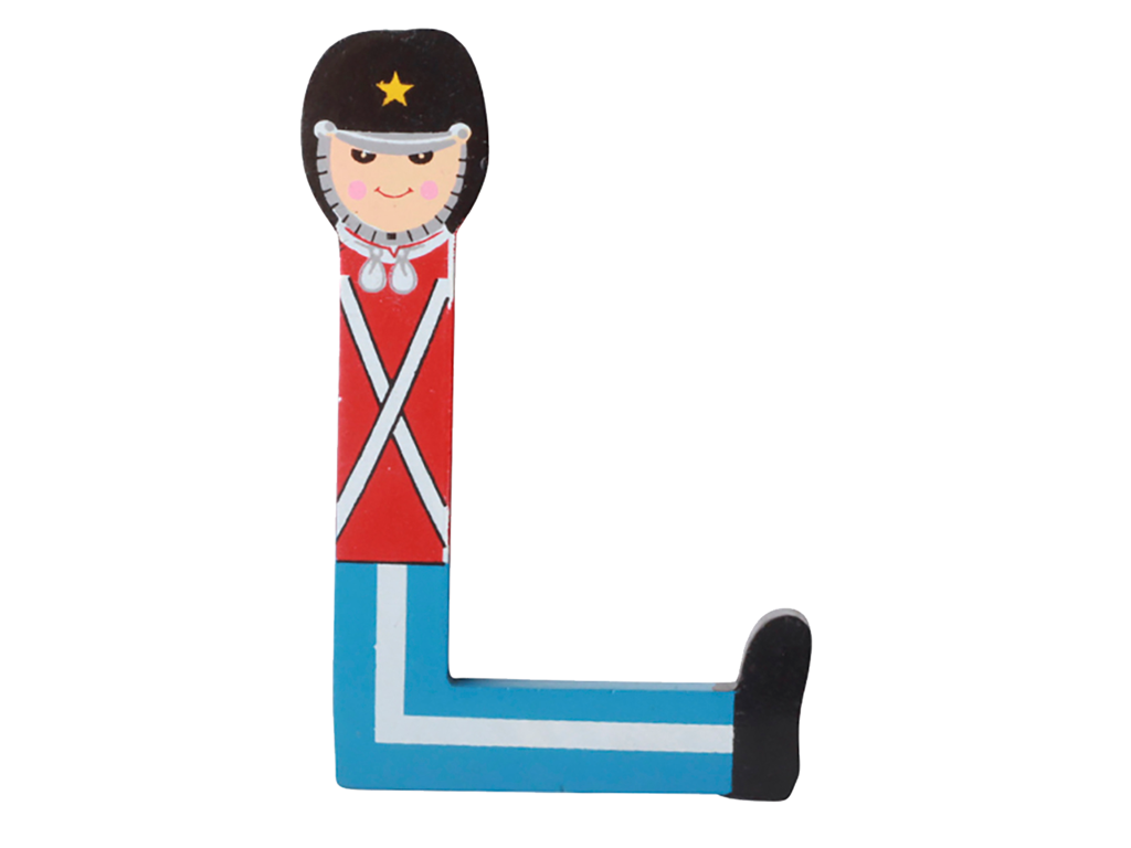 Wooden Letter Guard L