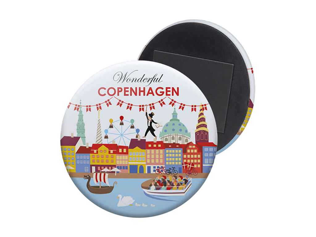 Magnet, Soft Touch, Round, Wonderful CPH