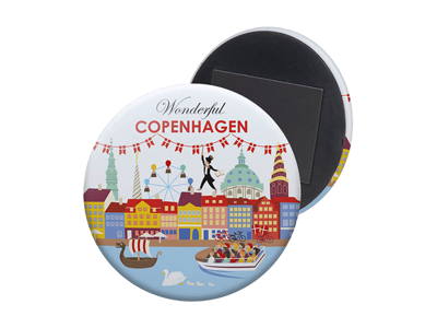 Magnet, Soft Touch, Round, Wonderful CPH