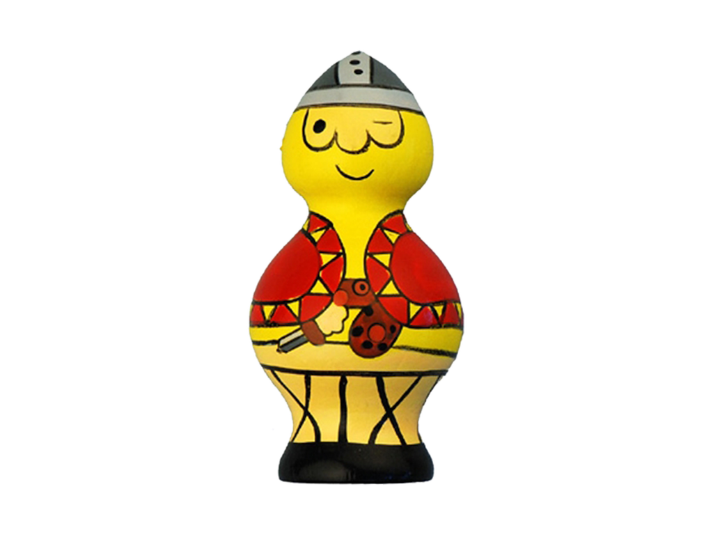 Magnet Viking Red Round