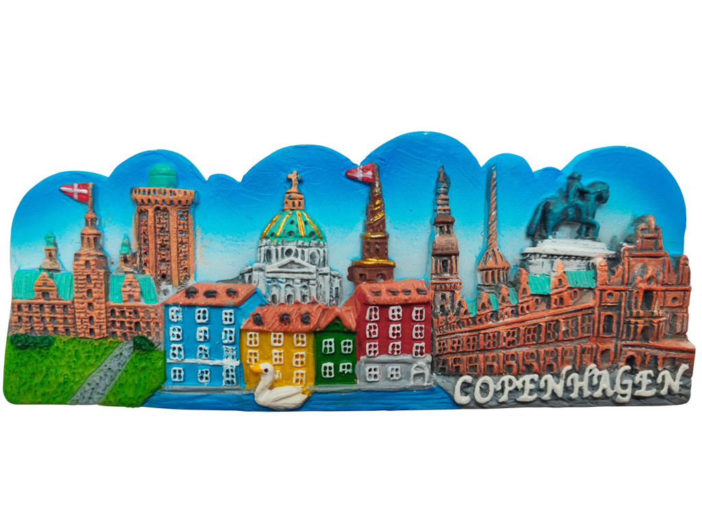 Magnet Copenhagen Blue Sky