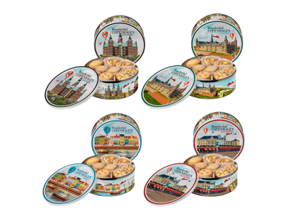 Cookies, Ass. Nyhavn Kronborg Amalienborg Rosenborg 454 Gram