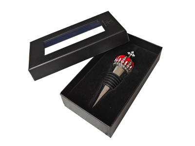 Wine Stopper Crown Silver