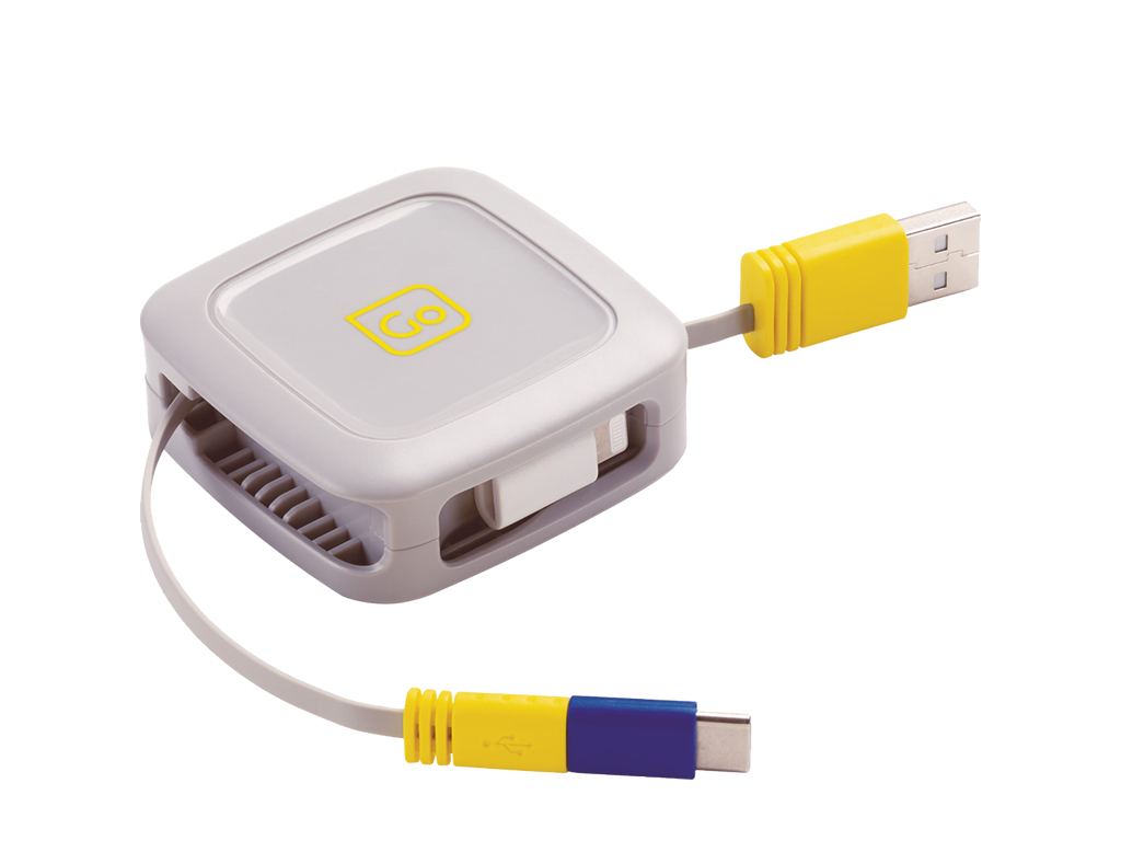 3-in-1 Retractable Cable 1 Meter
