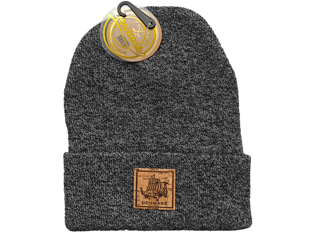 Beanie Viking Ship Dark Gray