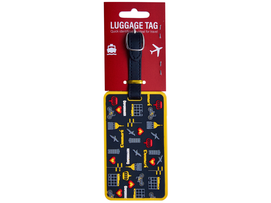 Suitcase Tag Multi Copenhagen