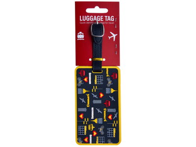 Suitcase Tag Multi Copenhagen