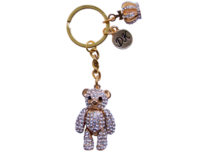 Keyring Teddy Bear Rocks