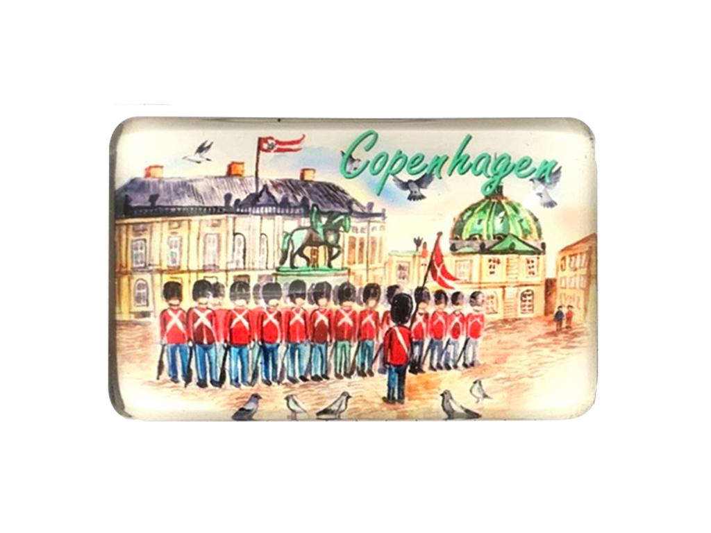Glass Magnet, Royal Guard Sketch