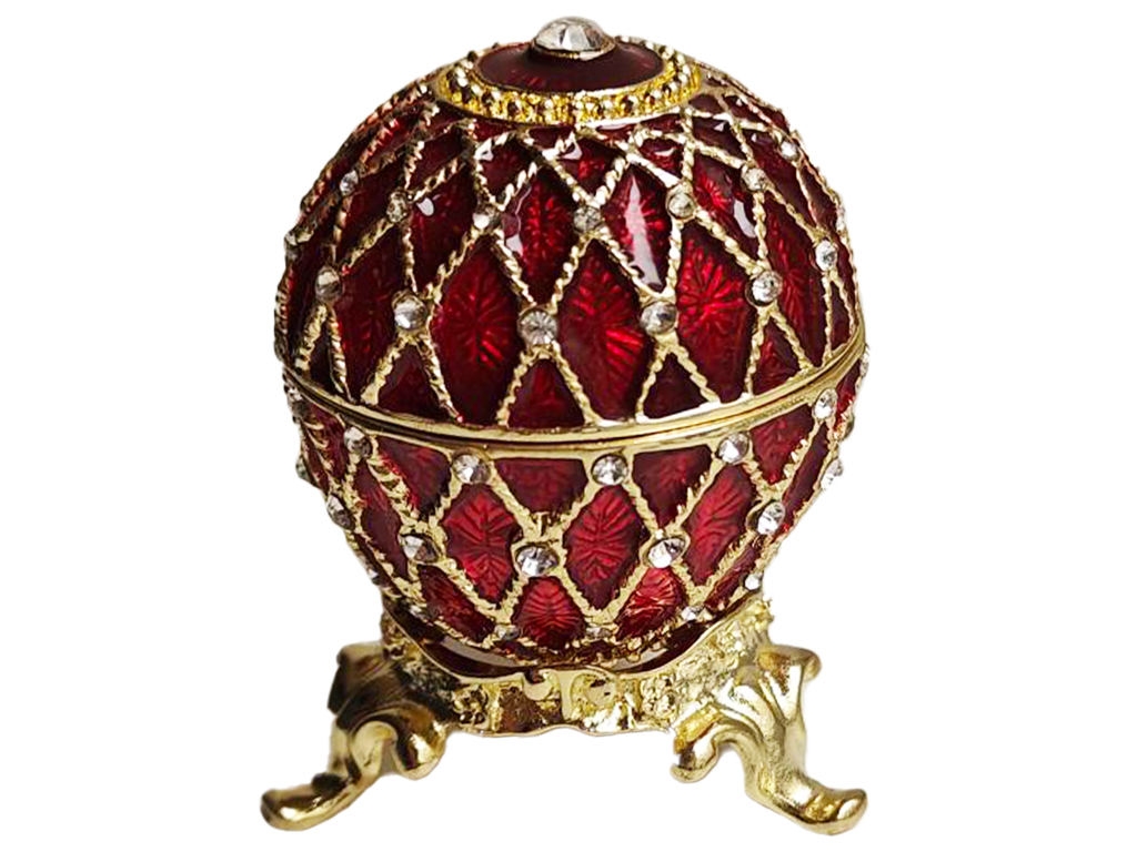 Figurine Mini Egg Jewel Red