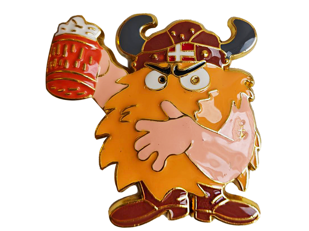 Magnet Angry Viking With Beer Mug