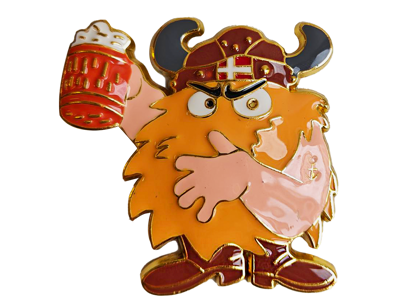 Magnet Angry Viking With Beer Mug