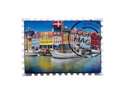 Digital Magnet nyhavn med Stempel