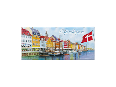 Magnet, Nyhavn 3 Soft Touch Nyhavn