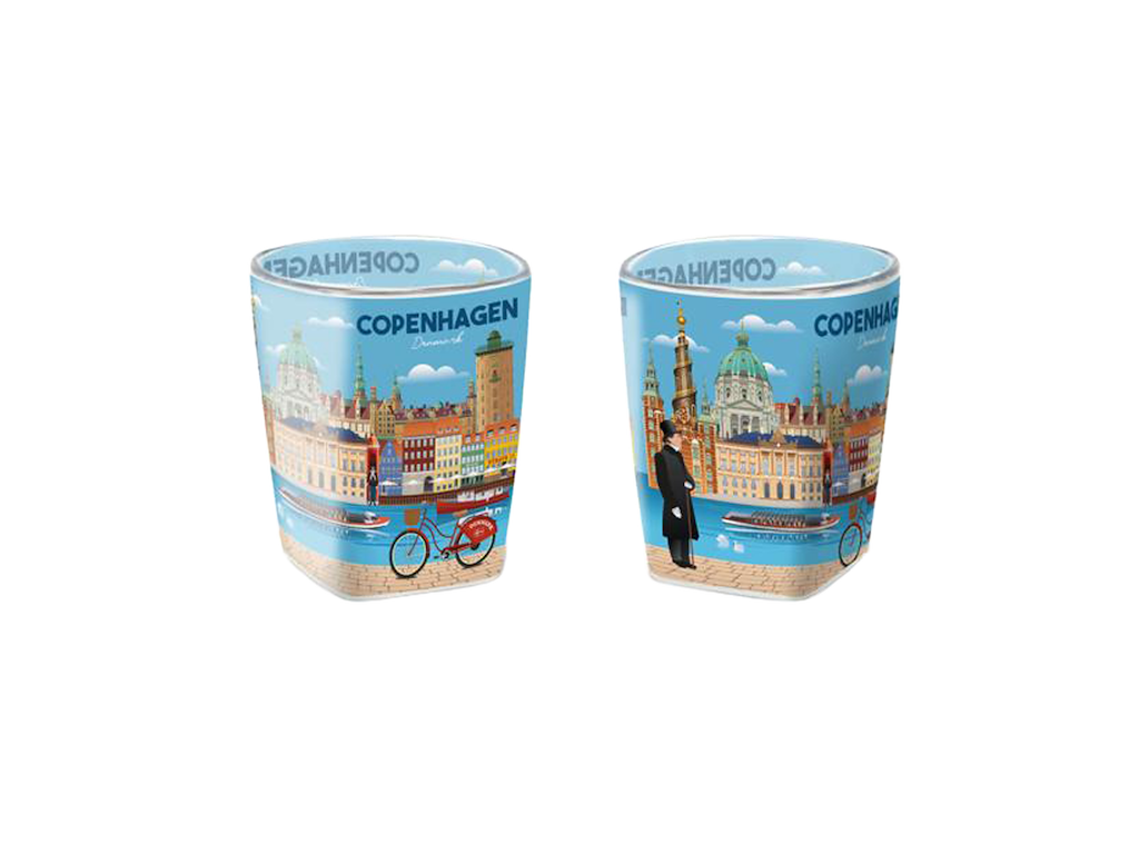 Shotglas, Firkantet Bygninger CPH