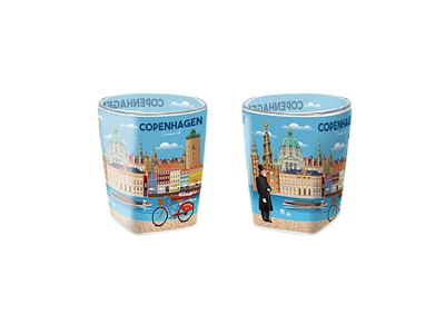 Shotglas, Firkantet Bygninger CPH