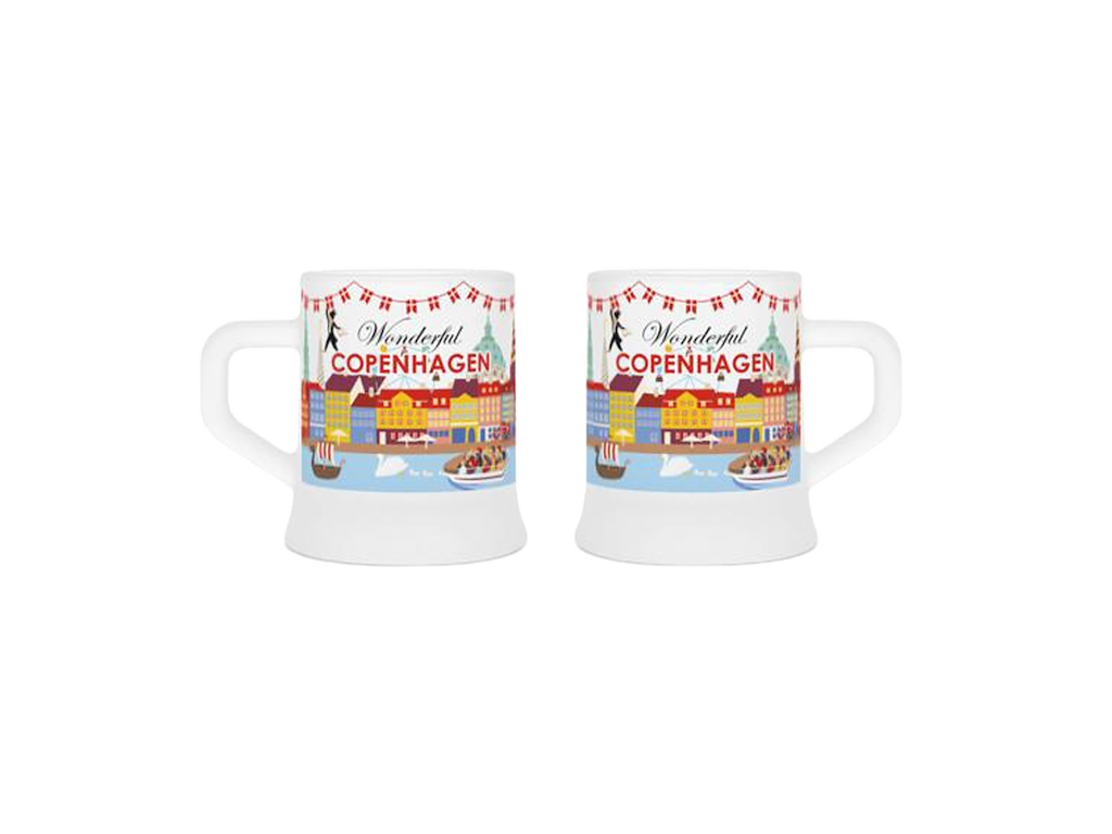 Glasshot med håndtag Wonderful CPH