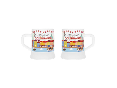 Glasshot med håndtag Wonderful CPH