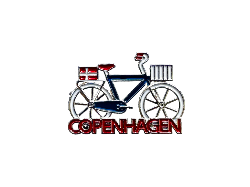 Pin, Bicycle Blue