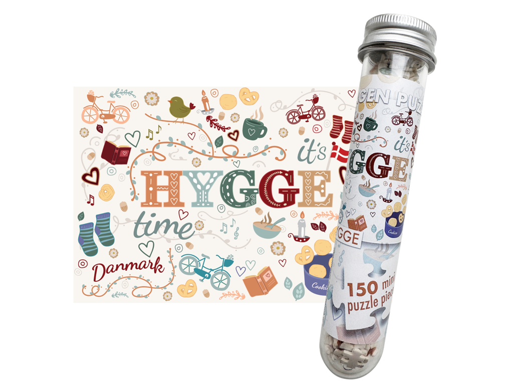 Mini puzzle in a tube, Hygge