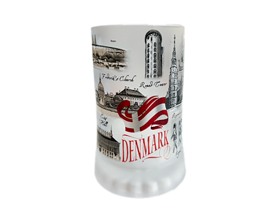 Beer Glass Black And White