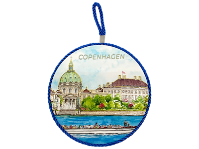 Hot Plate Amalienborg Round Dia 6,5cm