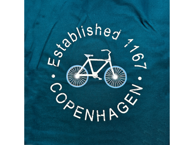 Tote Bag, Bicycle Navy Est. 1167