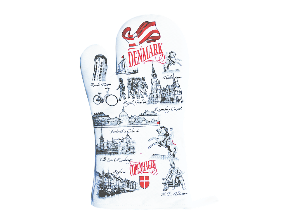 Grill Glove, Black & White