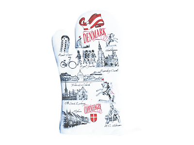 Grill Glove, Black & White