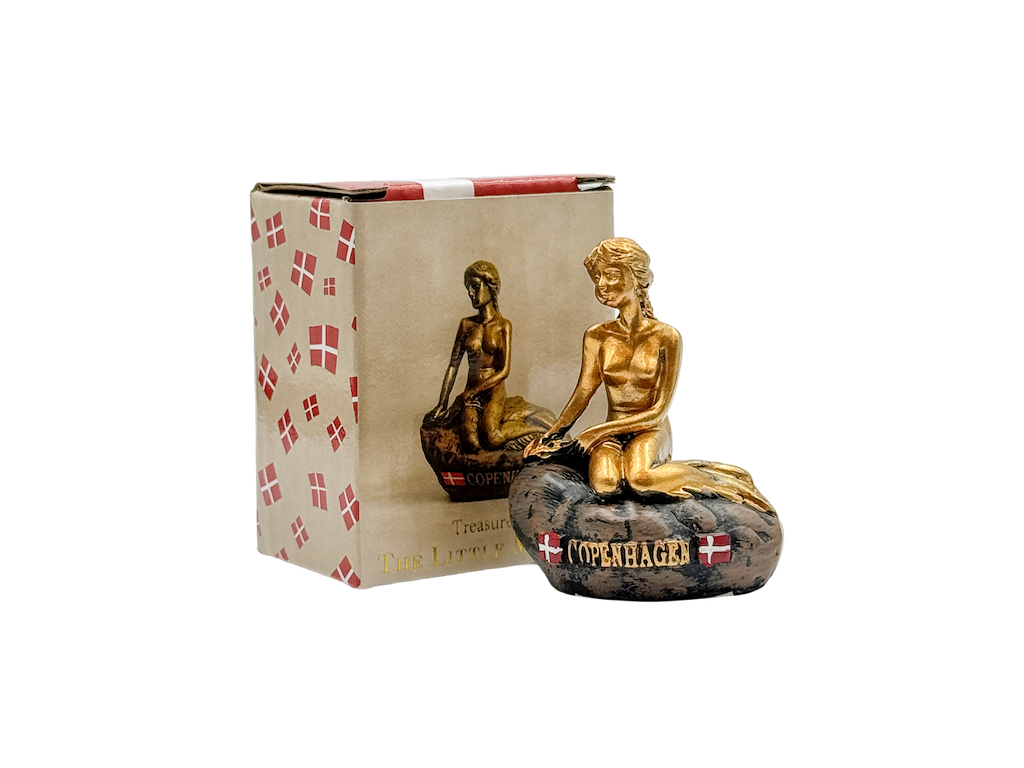 Figur Den Lille Havfrue Bronze Lille