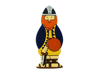 Magnet Viking Blue