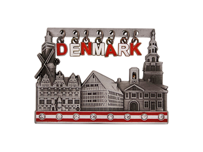 Magnet Hanging Denmark Pewter