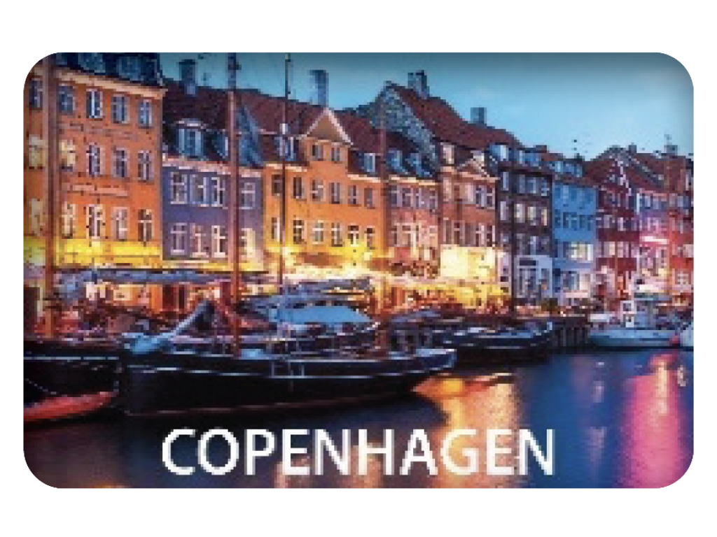 Glass Magnet, Nyhavn Copenhagen
