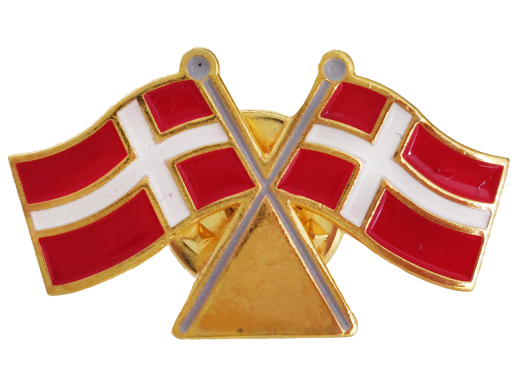 Pin Two Flags
