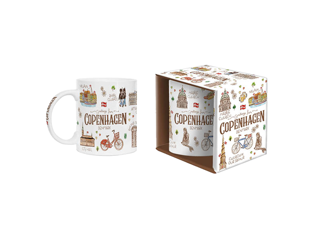 Mug, Akvarel CPH