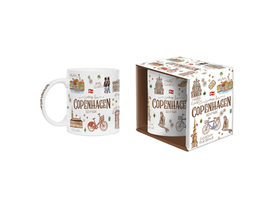Mug, Akvarel CPH