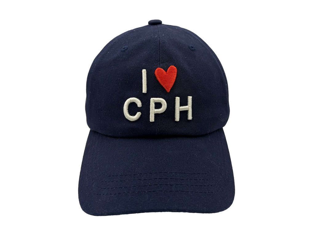 Kasket I Love CPH Navy