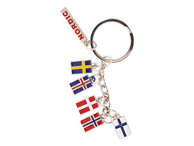 Keyring Nordic Pendants