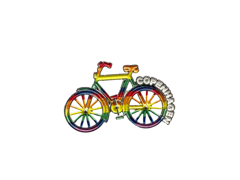 Pin Cykel Regnbue