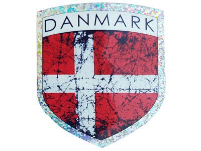 Sticker Faded Flag